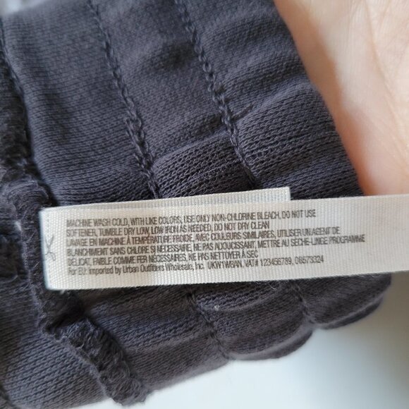 Free People Movement Pull On Long Back Into It Joggers Pants Washed Black Medium - Picture 16 of 17